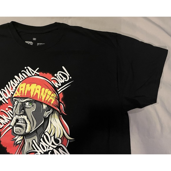 WWE Hulk Hogan T Shirt Urban Aztec Hulkamania Short Sleeve 2XL - Picture 10 of 15